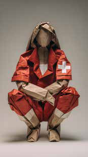 AXIS Chiropractic — origami rescue figure