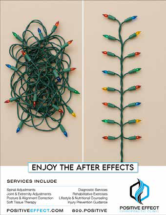 Positive Effect campaign — untangled string of lights