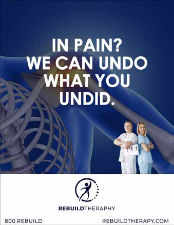 Rebuilt Therapy campaign — in pain? we can undo what you undid