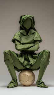 AXIS Chiropractic — origami goalie figure