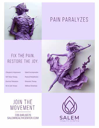 Salem campaign — purple: pain paralyzes
